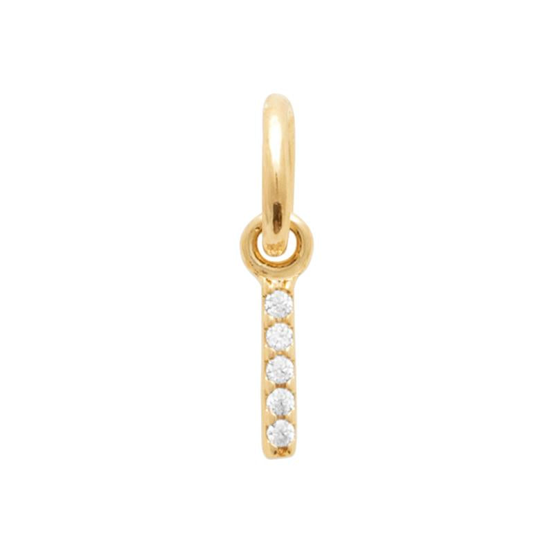 Coque de Nacre Pendentif initiale plaqué or 2776709
