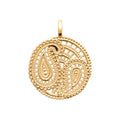 Coque de Nacre Médaille plaqué or 2783800
