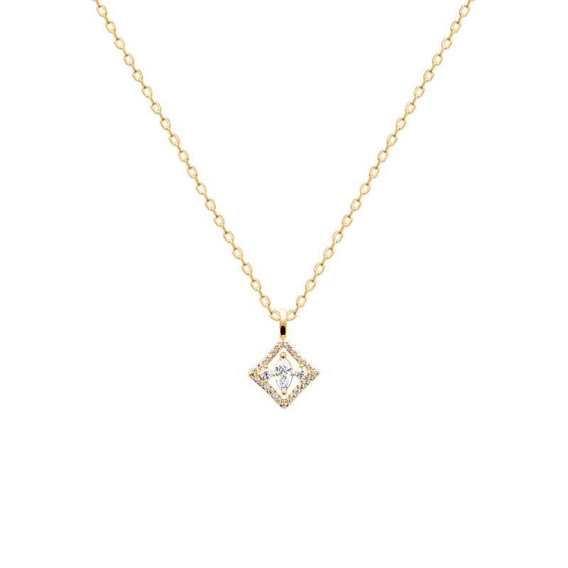 Coque de Nacre Pendentif plaqué or 2792110
