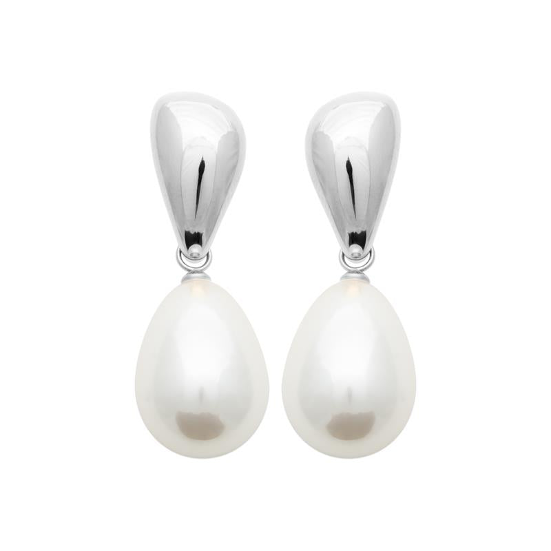 Coque de Nacre Boucles d'oreilles pendantes acier 3127800