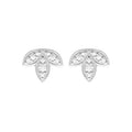 Coque de Nacre Puces d'oreilles argent 13059910