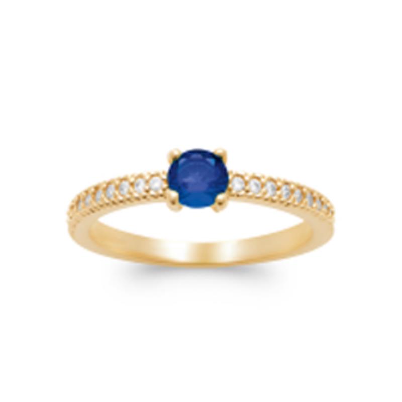 Coque de Nacre Bague solitaire plaqué or 2954840