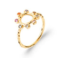 Coque de Nacre Bague plaqué or 2999105