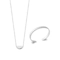 Coque de Nacre Collier argent 721664