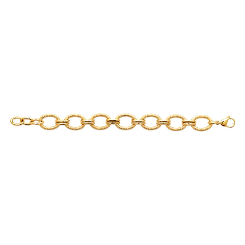 Izee Bracelet acier doré 312385