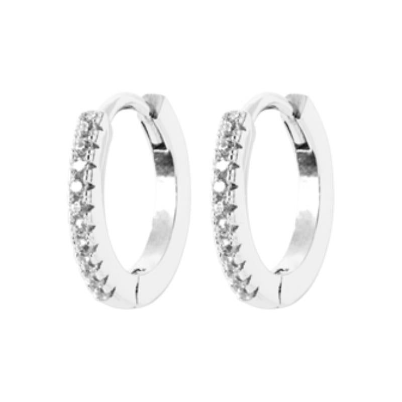 Coque de Nacre Créoles argent 1679510