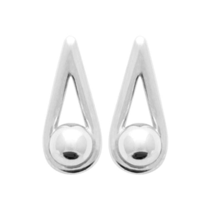 Coque de Nacre Puces d'oreilles argent 73029800