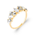 Coque de Nacre Bague plaqué or 20018310