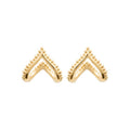 Coque de Nacre Boucles d'oreilles plaqué or 23043800