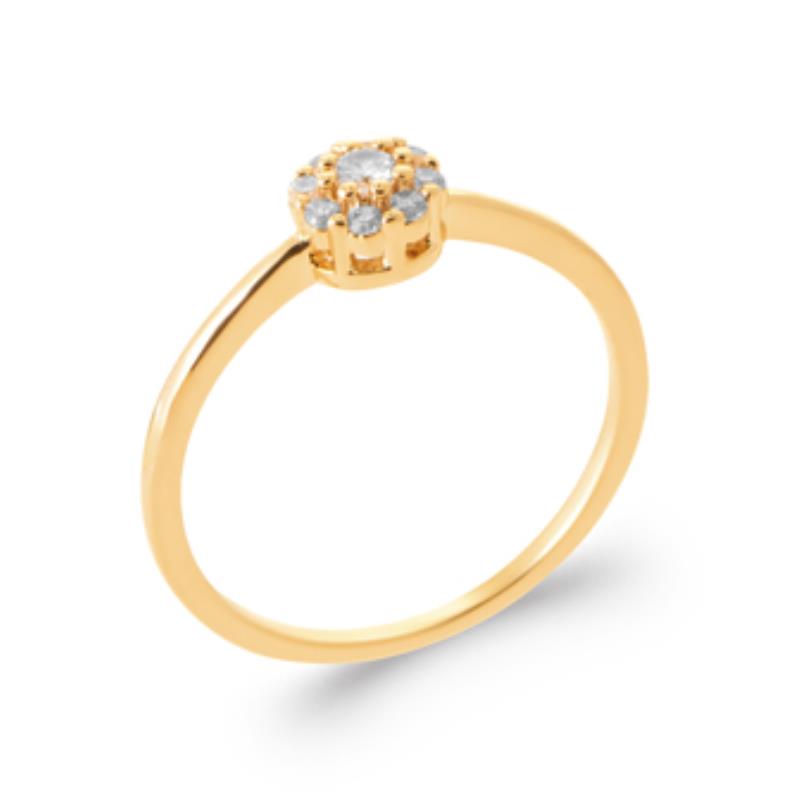 Coque de Nacre Bague plaqué or 2994010