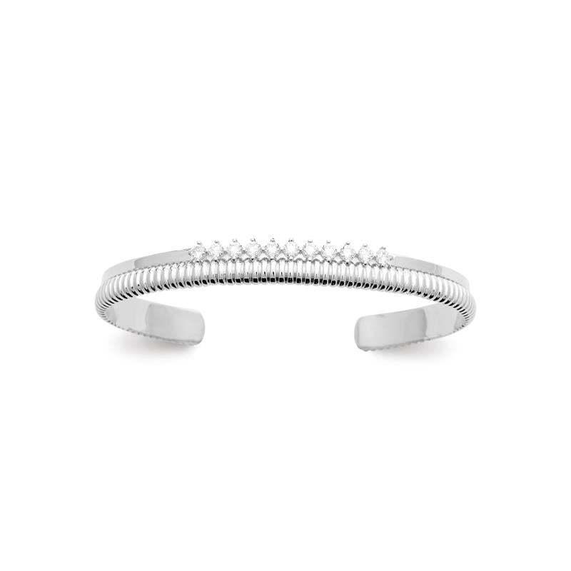 Coque de Nacre Bracelet jonc plaqué argent 474294