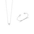 Coque de Nacre Collier argent 873196