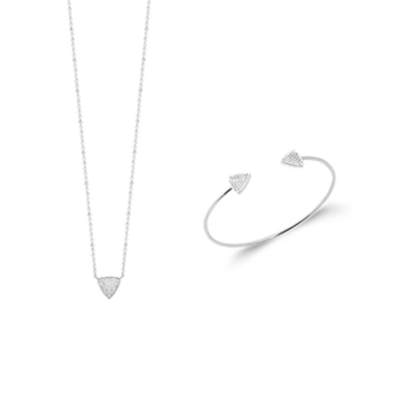 Coque de Nacre Collier argent 873196