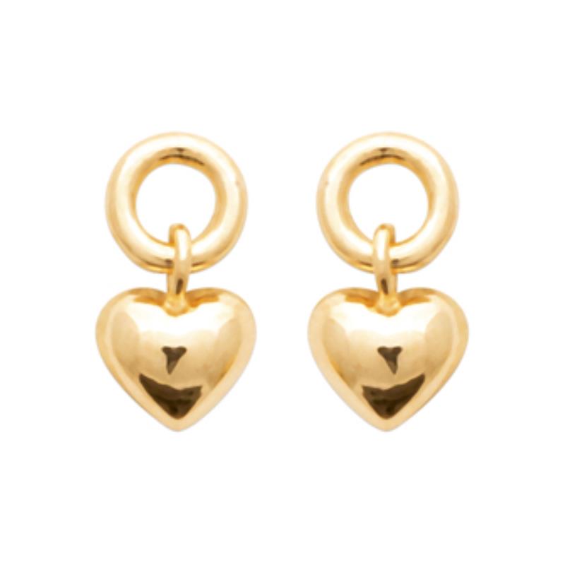 Coque de Nacre Boucles d'oreilles pendantes plaqué or 23037600