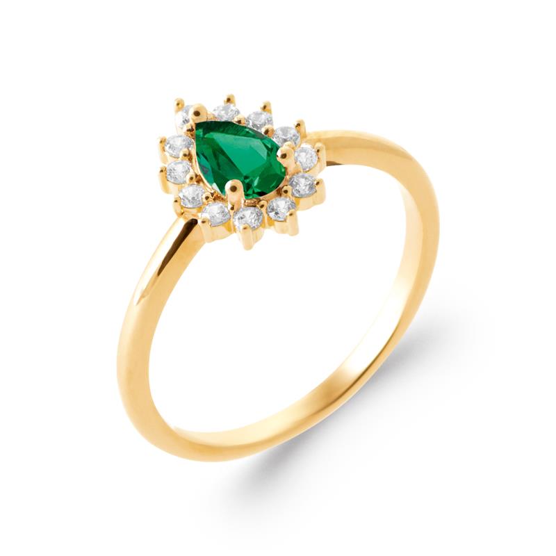 Coque de Nacre Bague plaqué or 2986350