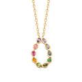 Coque de Nacre Collier plaqué or 974374