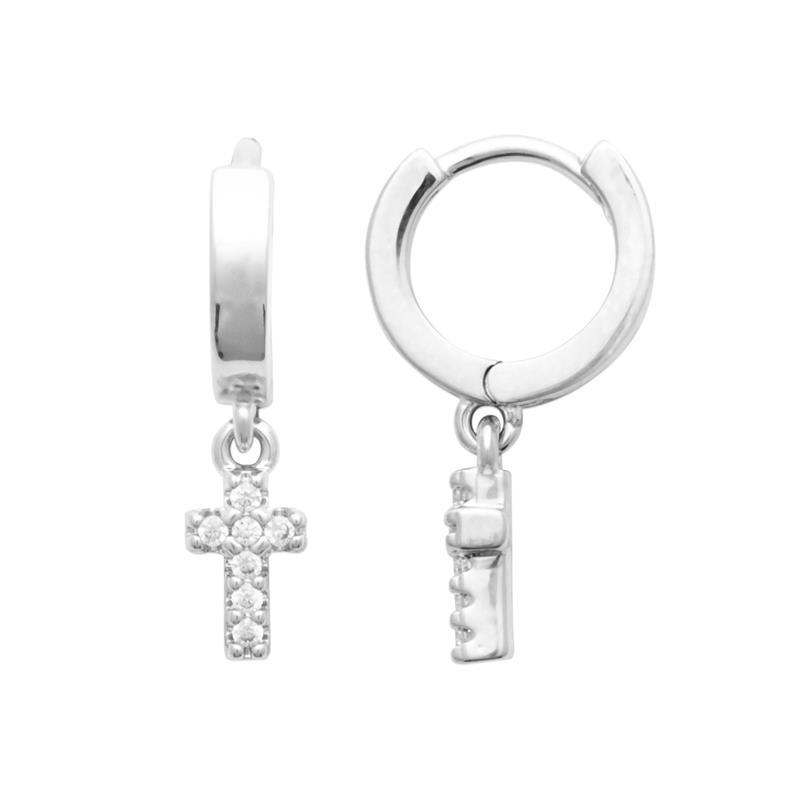 Coque de Nacre Créoles argent 1666110