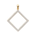 Coque de Nacre Pendentif plaqué or 2741011