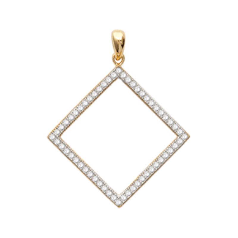 Coque de Nacre Pendentif plaqué or 2741011