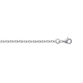 Coque de Nacre Chaîne maille forçat argent 124052