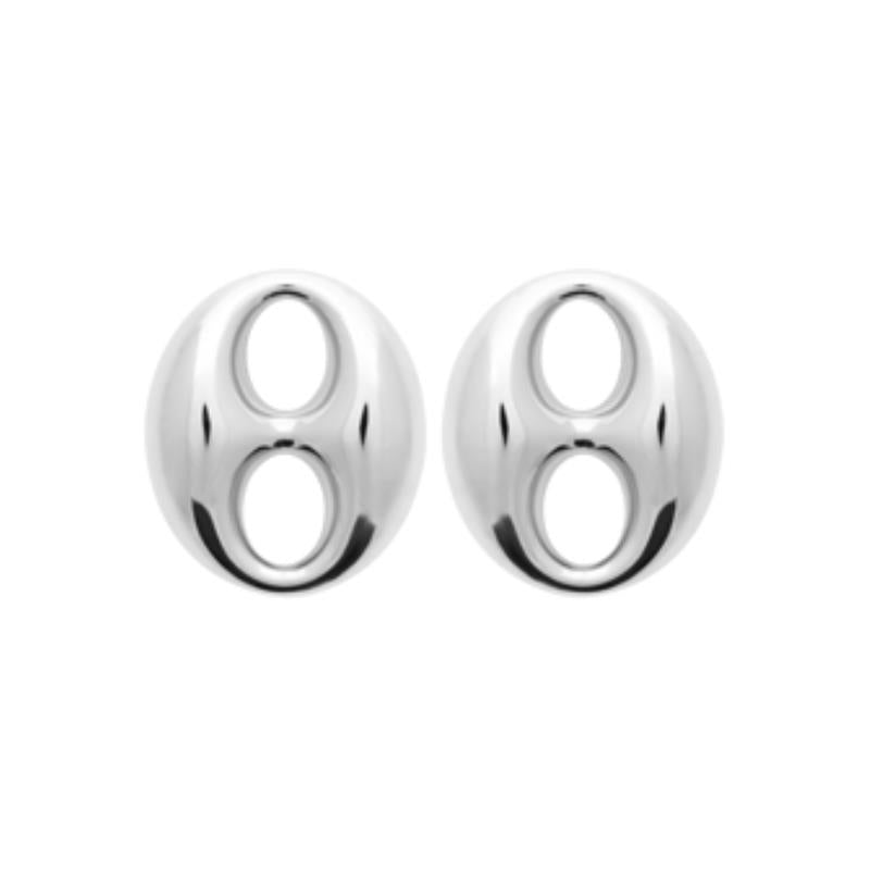 Coque de Nacre Puces d'oreilles acier 3123600