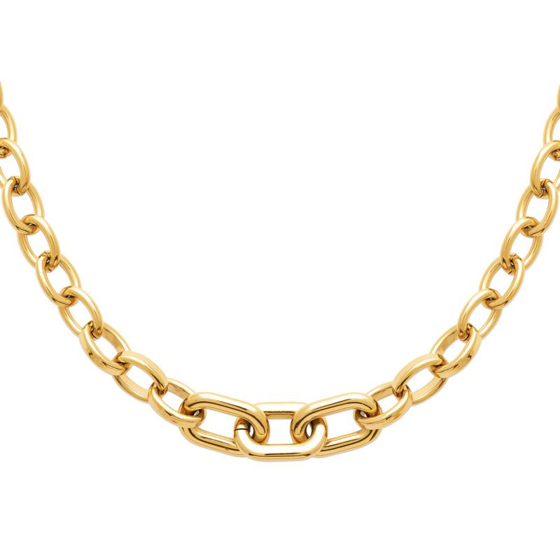 Izee Chaîne acier doré 312287