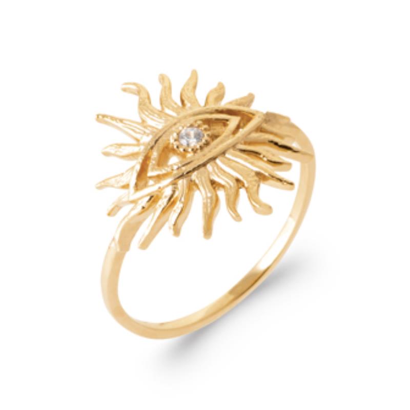 Coque de Nacre Bague plaqué or 2932810