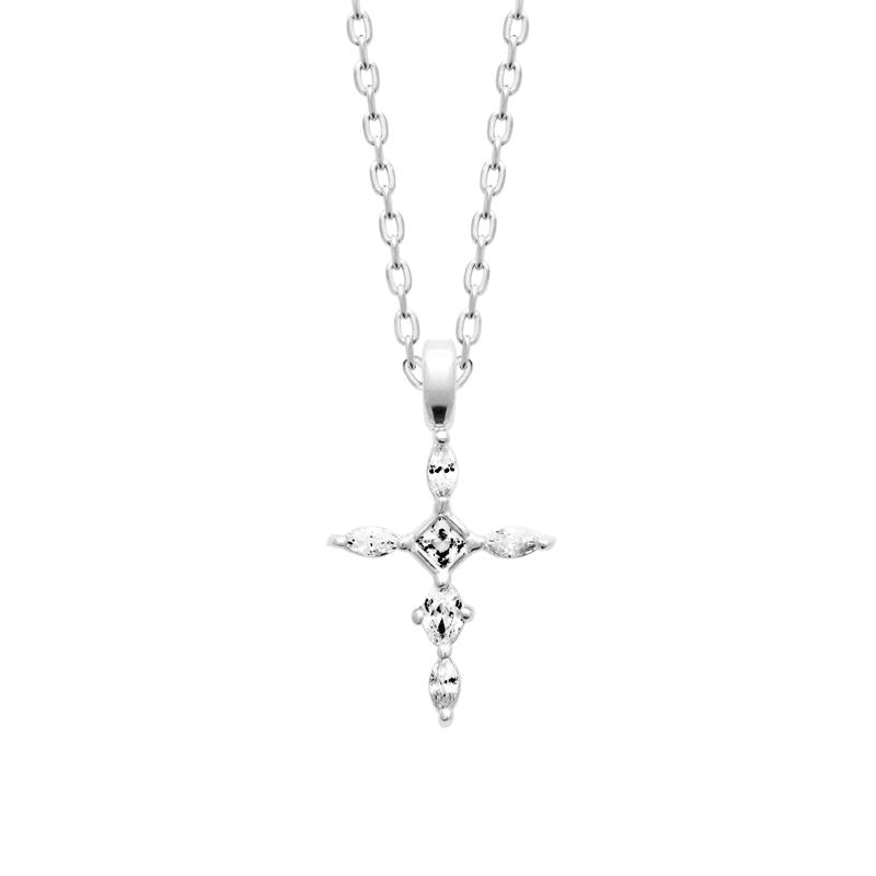 Coque de Nacre Collier argent 874375