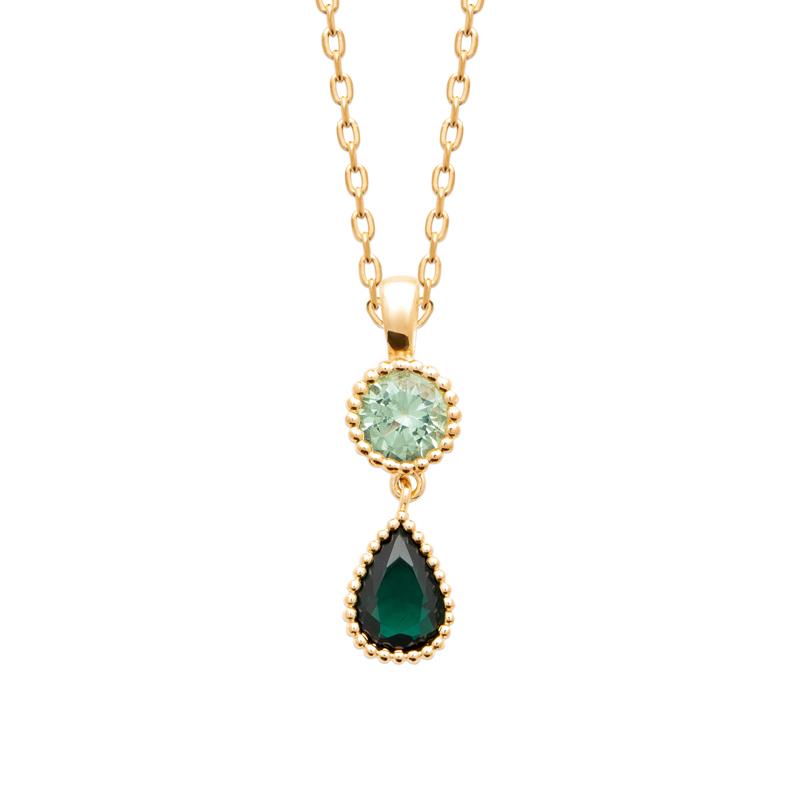 Coque de Nacre Collier plaqué or 974386