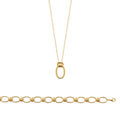 Coque de Nacre Collier plaqué or 921991