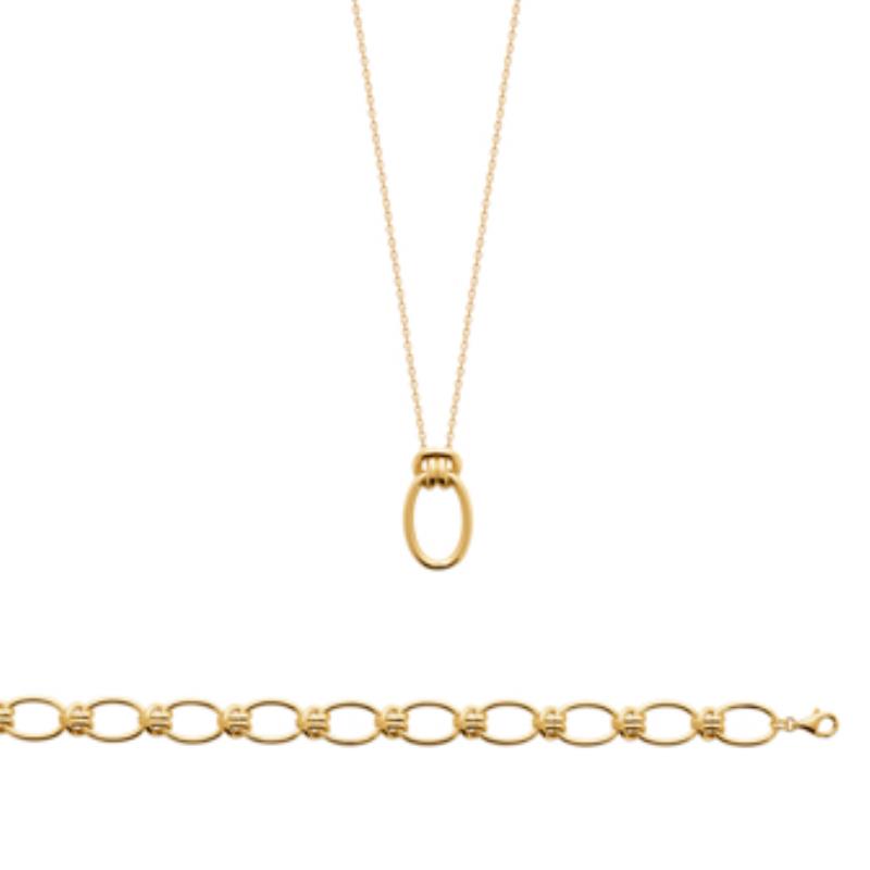 Coque de Nacre Collier plaqué or 921991