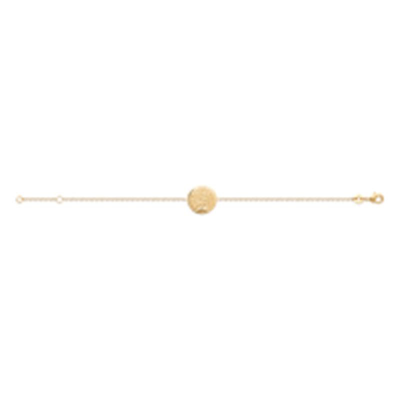 Coque de Nacre Bracelet plaqué or 922090