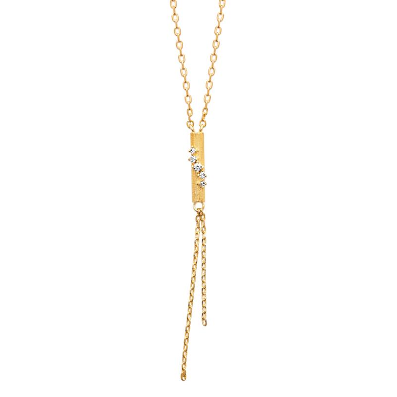 Coque de Nacre Collier plaqué or 974473