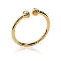 Coque de Nacre Bague plaqué or 2226510