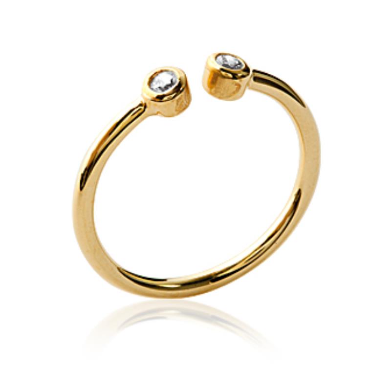 Coque de Nacre Bague plaqué or 2226510