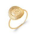 Coque de Nacre Bague plaqué or 2944600