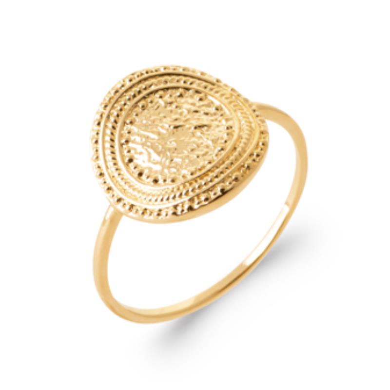 Coque de Nacre Bague plaqué or 2944600