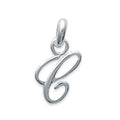Coque de Nacre Pendentif initiale argent 14811553