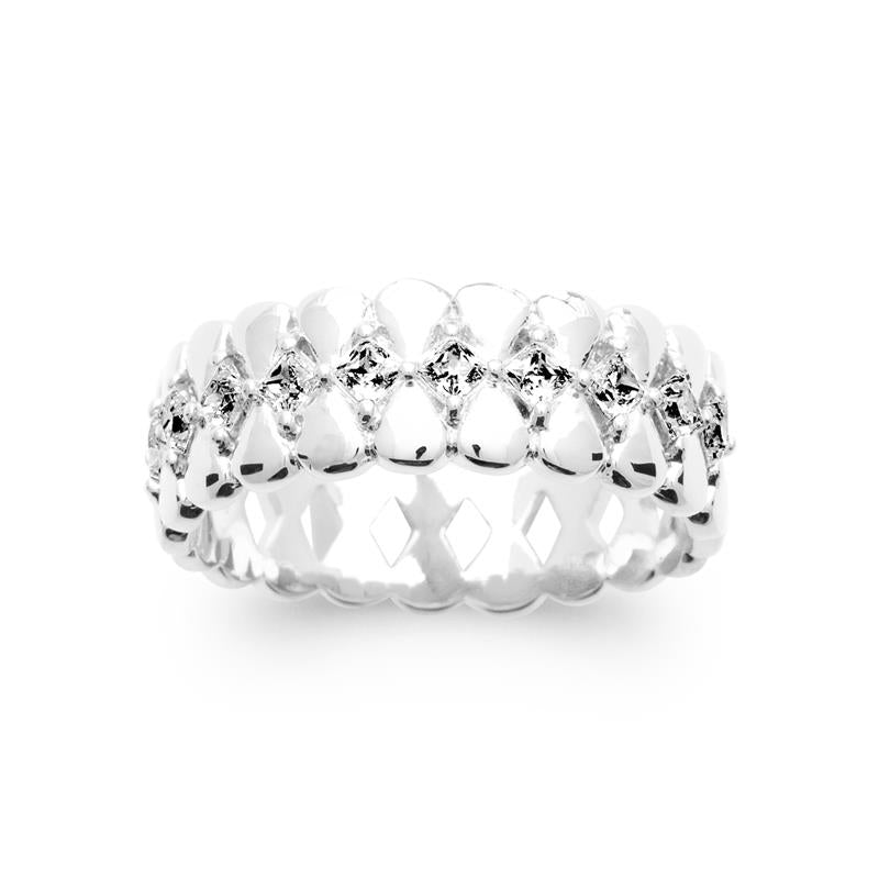 Coque de Nacre Bague argent 10014610
