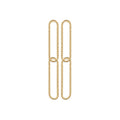 Coque de Nacre Boucles d'oreilles pendantes plaqué or 2585600
