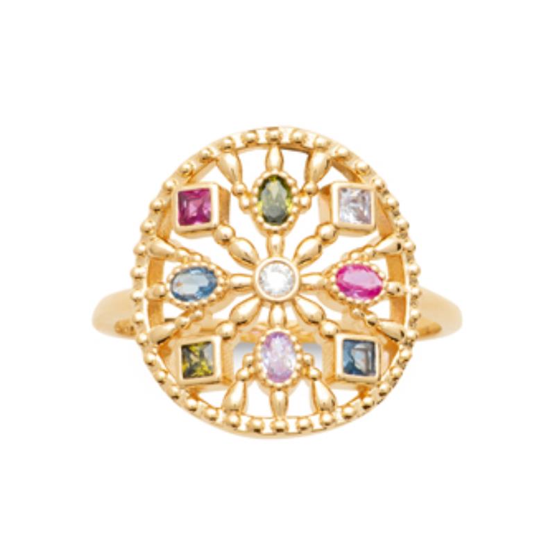 Coque de Nacre Bague plaqué or 2999405