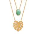 Coque de Nacre Collier plaqué or 973026
