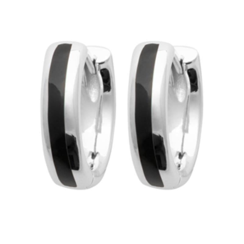Coque de Nacre Créoles argent 7651207