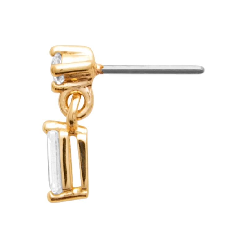 Coque de Nacre Piercing plaqué or 23071610
