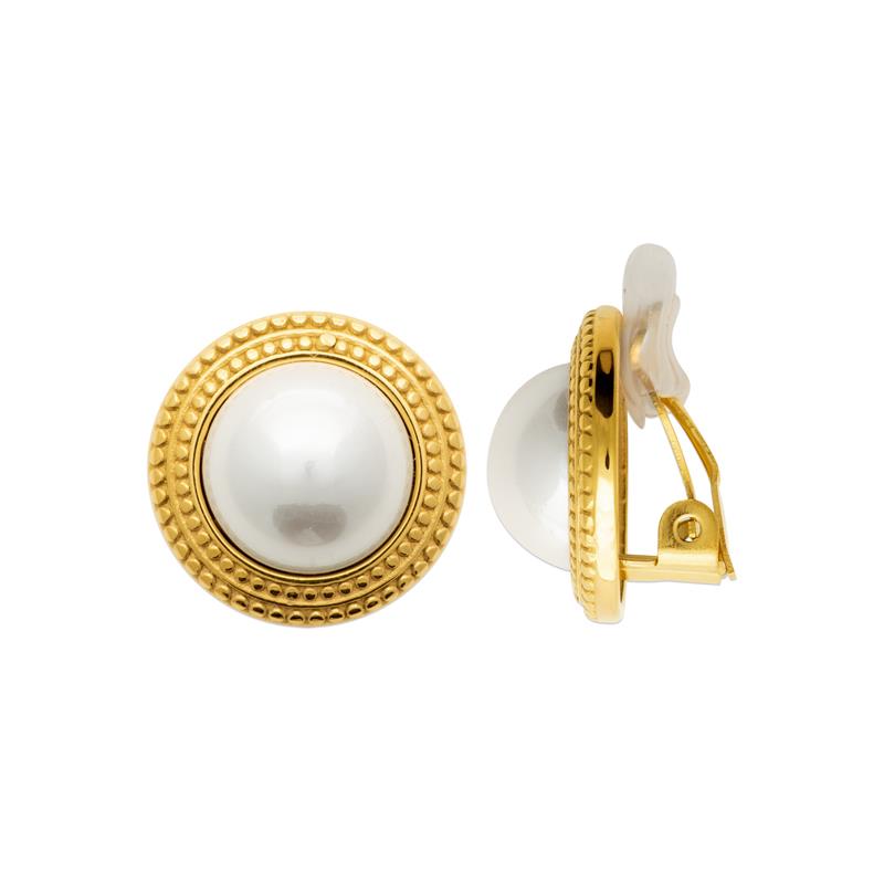 Izee Boucles d'oreilles acier doré 3132209