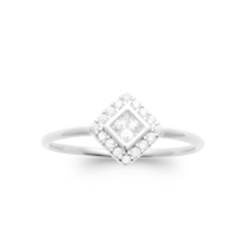 Coque de Nacre Bague solitaire argent 1972810