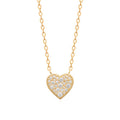 Coque de Nacre Collier plaqué or 973758