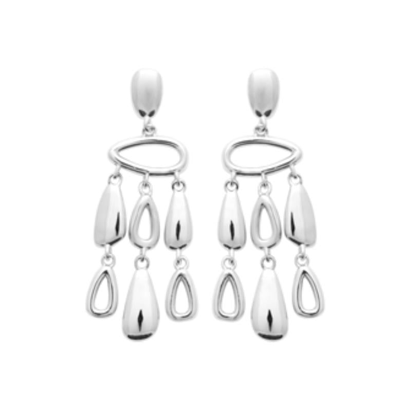 Coque de Nacre Boucles d'oreilles pendantes argent 73052200