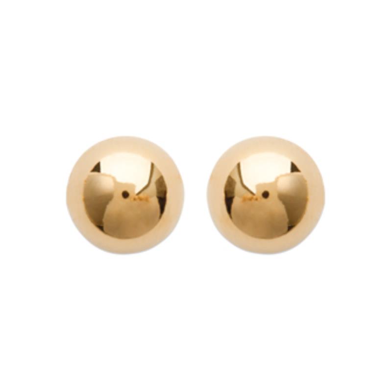 Coque de Nacre Puces d'oreilles plaqué or 2318516