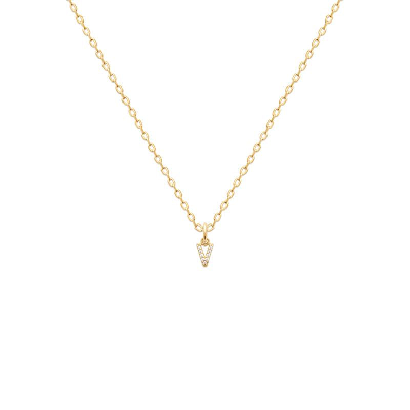 Coque de Nacre Pendentif initiale plaqué or 2776722